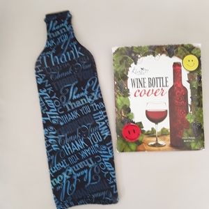 Wine Bottle Stretchy THANK YOU Cover